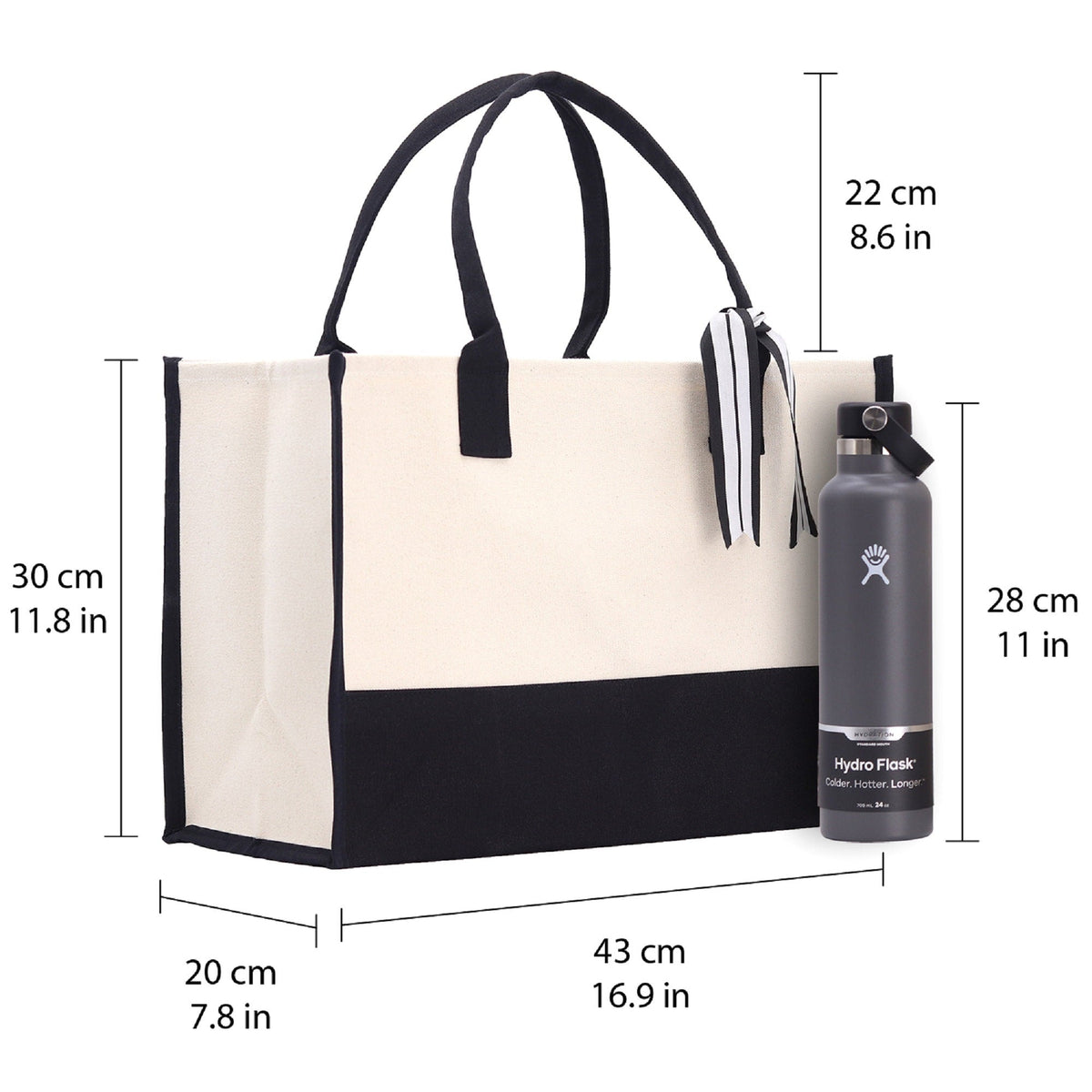 Clayfoot Logo Canvas Tote