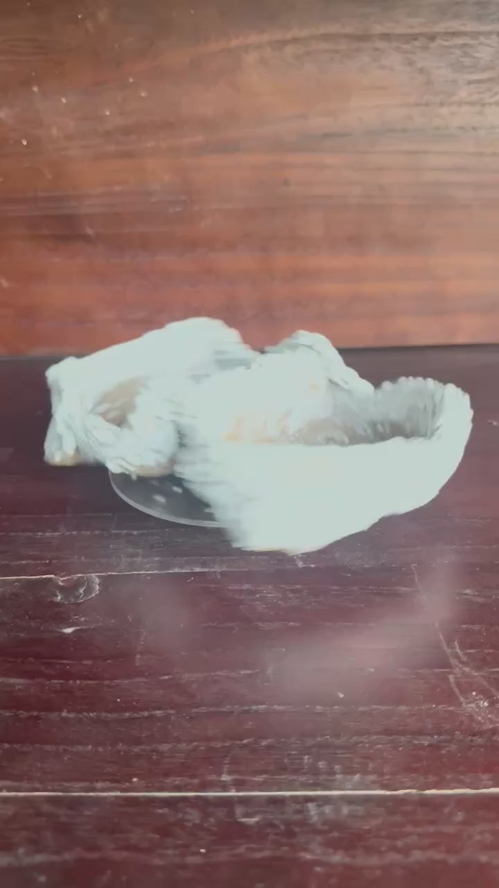 Clayfoot ivory double — rotating product view